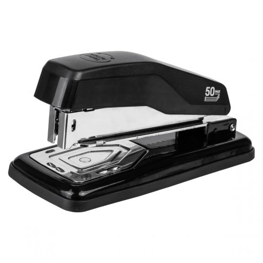 Deli W0414S Rotary Stapler Set, Black