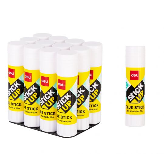 Deli W7104 Glue Stick, Yellow