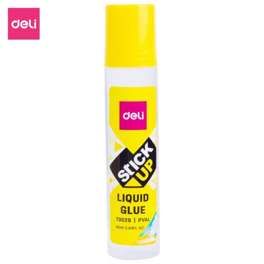 Deli W7302S 50ml Liquid Glue, Clear