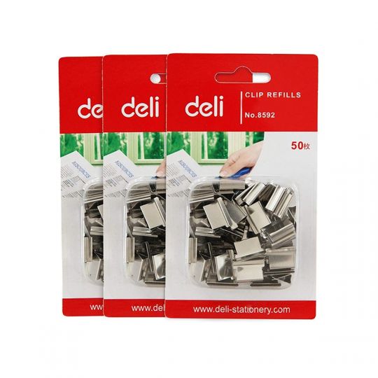 Deli W8592 Paper Clipper, Silver