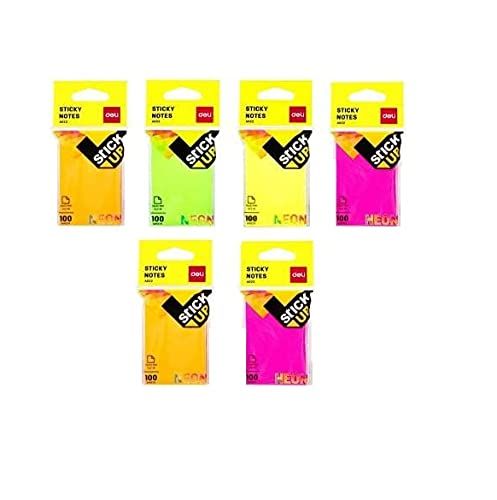 Deli WA02202 Sticky Notes (Assorted, Pack of 1)