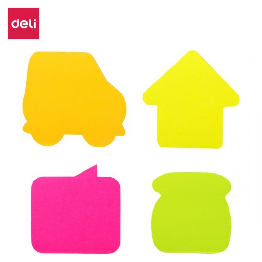 Deli WA03102 Sticky Notes (Assorted, Pack of 1)